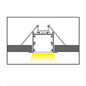 Drywall-LED-aluminum-profile