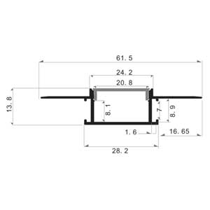 profile for drywall